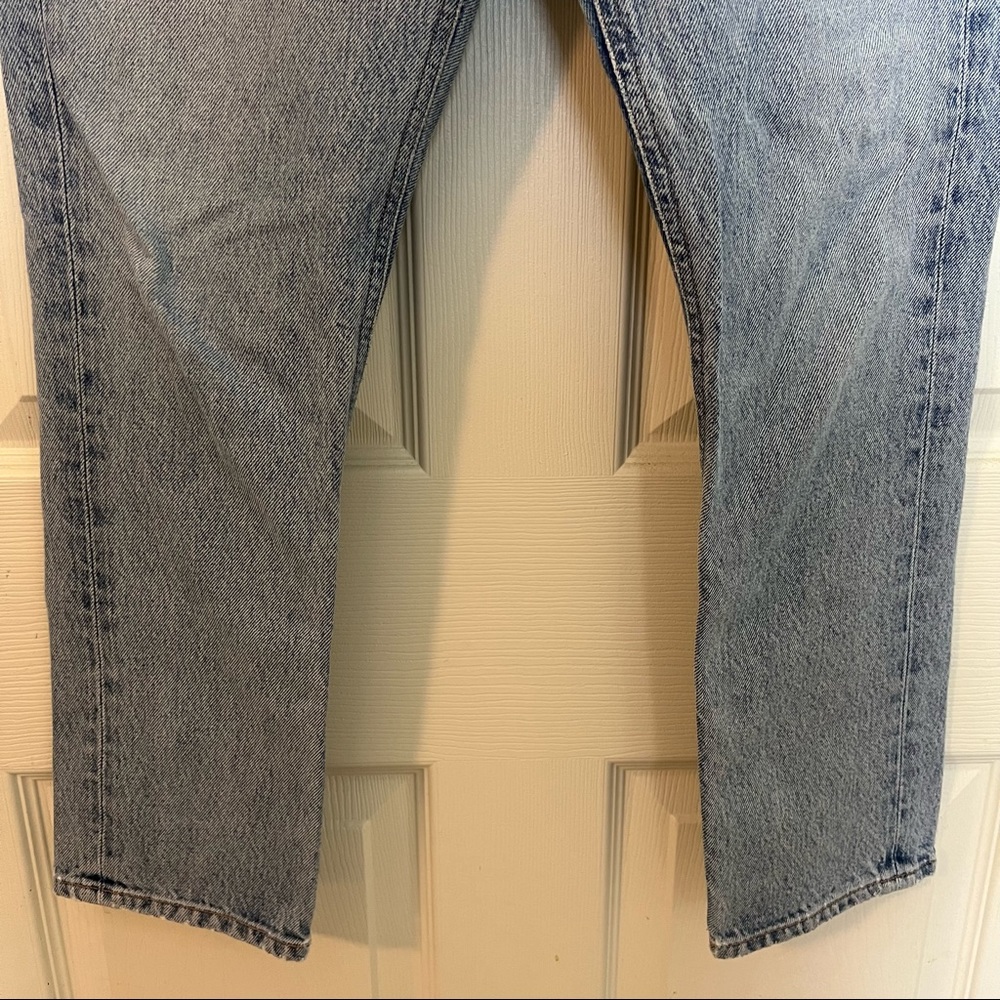Agolde Riley High Rise Straight Crop Jeans - Picture 9 of 13
